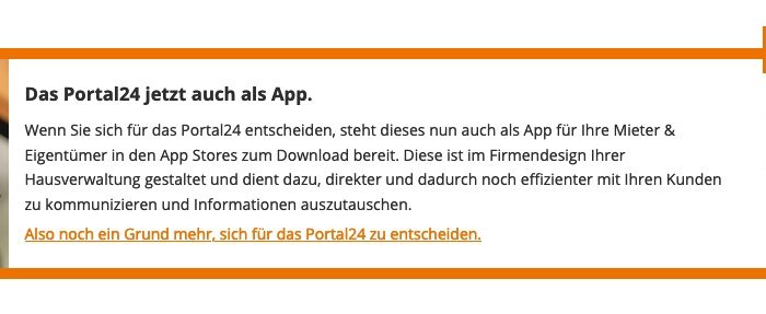 Portal 24 im App Store